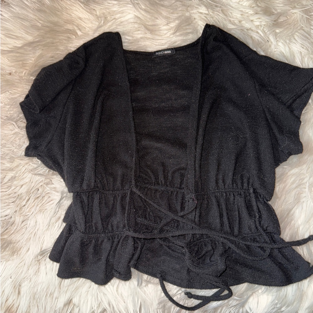 Fashion Nova Tie Top